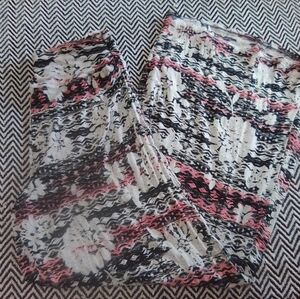 NWT About A Girl Flared Cozy Pants